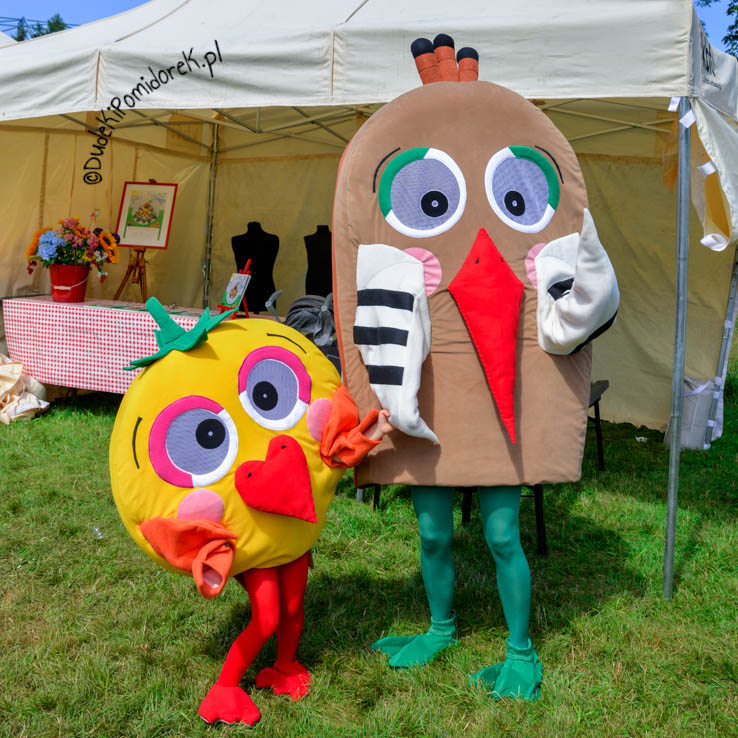 Dudek i Pomidorek na Pikniku Krakowskim